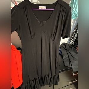 Michael Kors short sleeve T-shirt dress in black. Size large